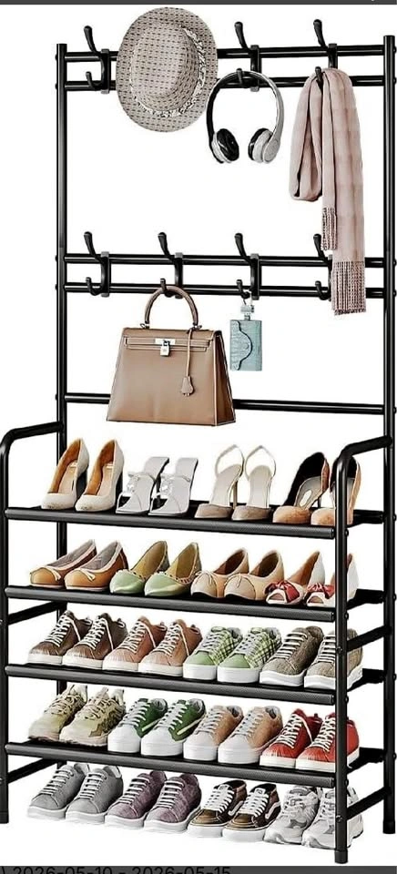 NEW-Coat Rack Shoe Rack GC63264