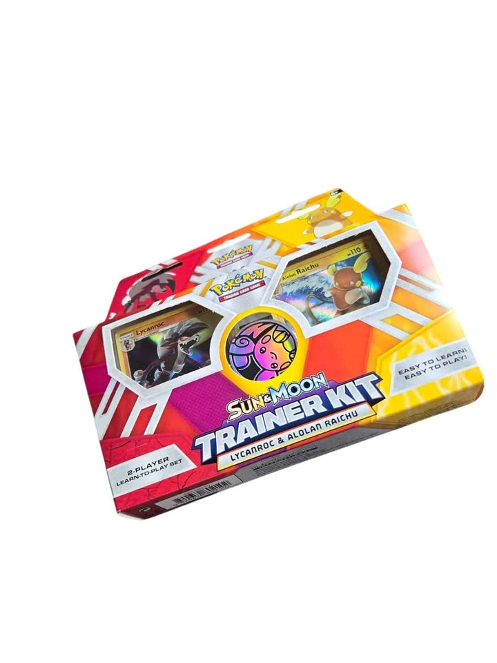 Pokémon Sun & Moon Trainer Kit Lycanroc & Alolan Raichu TCG Box - photo 5
