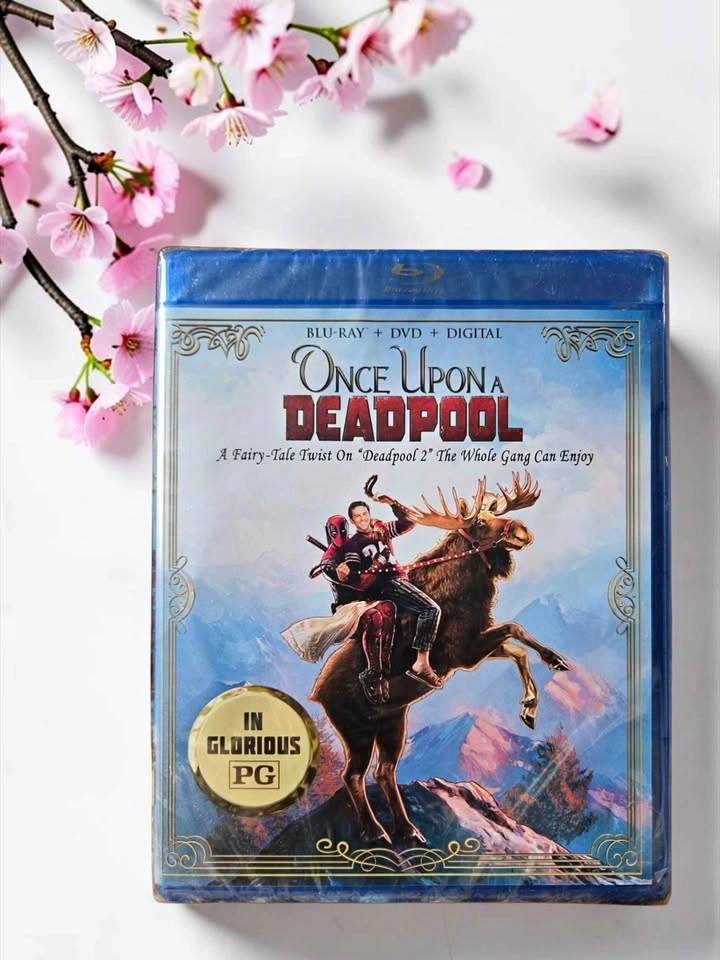 Once Upon a Deadpool Blu‑Ray + DVD + Digital Code PG‑13 Version