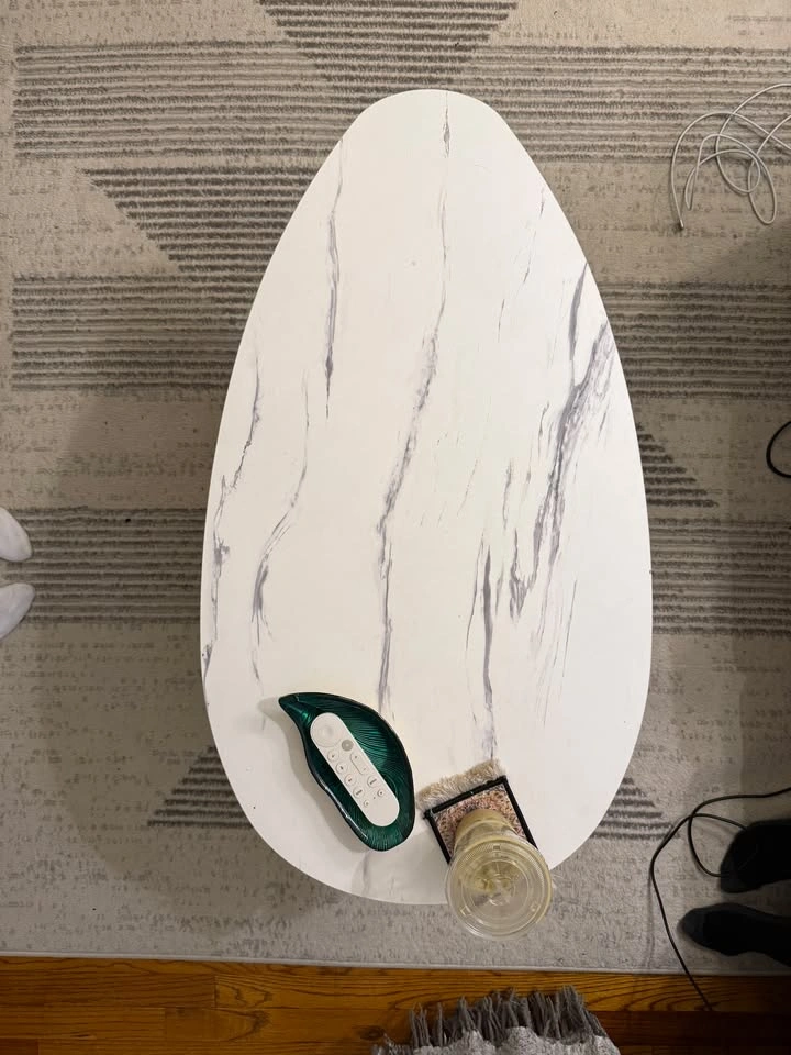 Marble colored coffee table - photo 3