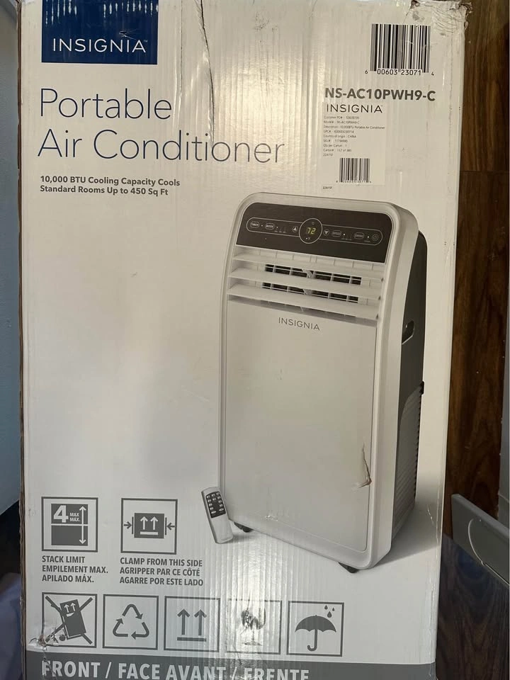 Insignia 10,000 BTU Portable Air Conditioner - photo 2