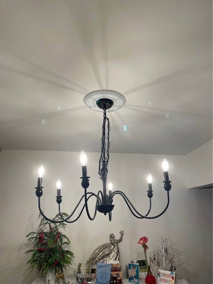 Large black chandelier - photo 2
