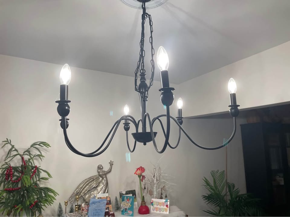 Large black chandelier - photo 3