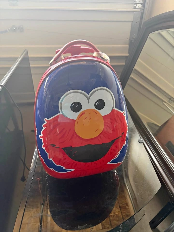 Heys Sesame Street Elmo Kids Hard Shell Luggage
