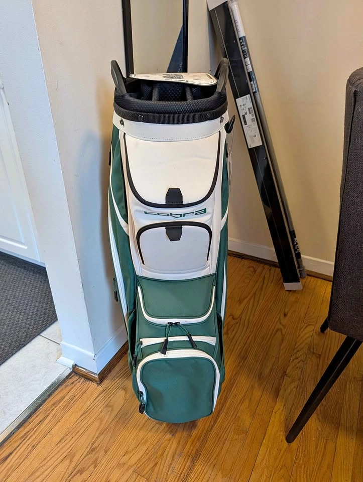 Cobra Ultralight Cart bag - BRAND NEW W/ TAG - Green & Cream