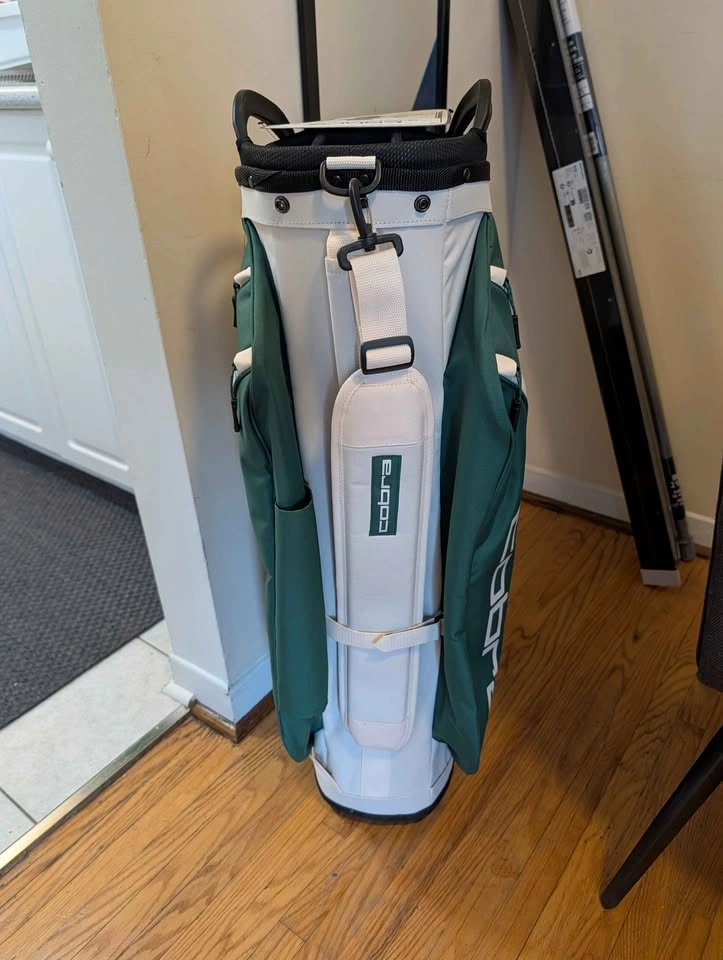 Cobra Ultralight Cart bag - BRAND NEW W/ TAG - Green & Cream - photo 3