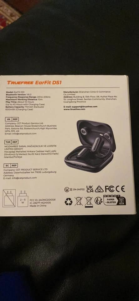 Truefree DS1 Open Ear Headphones with Earhooks - photo 2