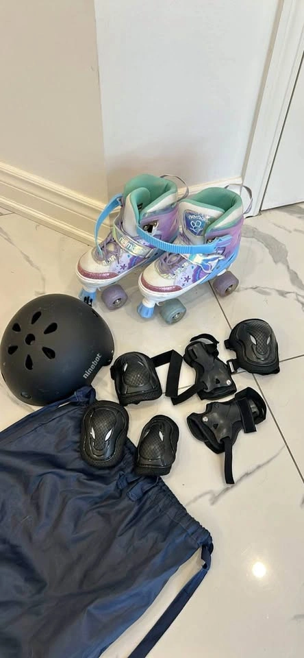 Nemone Roller Skates and Ninebot Helmet Protective Gear Set