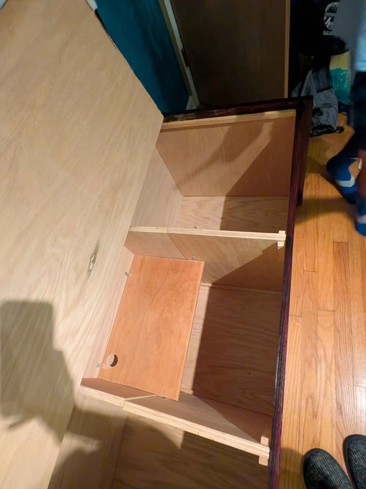 Wood Bench with Storage - Great for Kids Room, Playroom, Basemen - photo 3