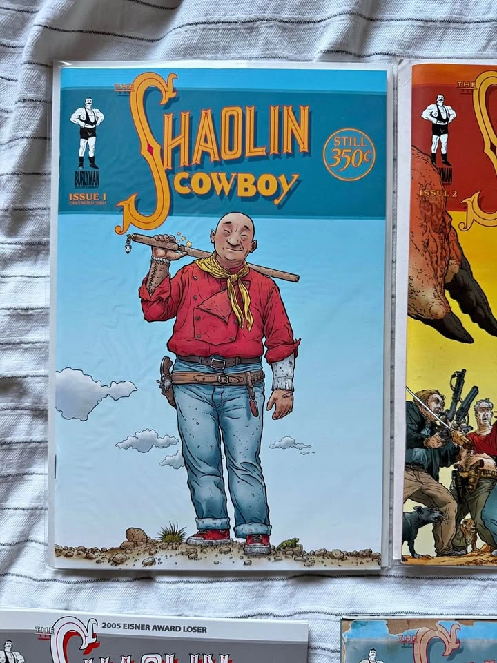 Shaolin Cowboy Complete Burlyman Run + Dark Horse #1