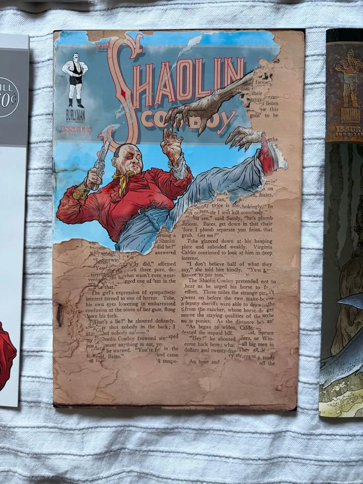 Shaolin Cowboy Complete Burlyman Run + Dark Horse #1 - photo 5