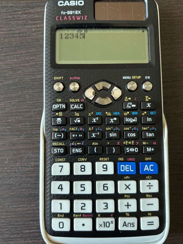 CASIO Calculus Calculator fx-991EX