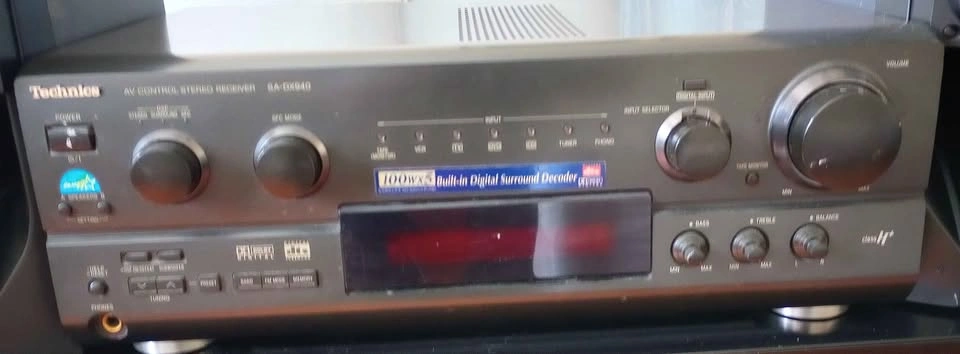 Technics SA-DX940 AV Control Stereo Receiver - photo 2