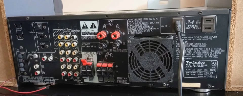 Technics SA-DX940 AV Control Stereo Receiver - photo 5