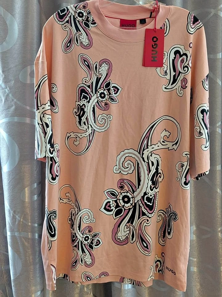 HUGO Paisley Print T-Shirt