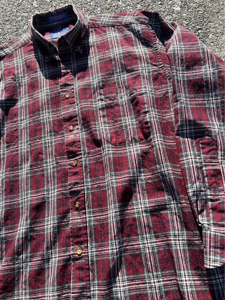 Vintage Pendleton wool flannel shirt - photo 2