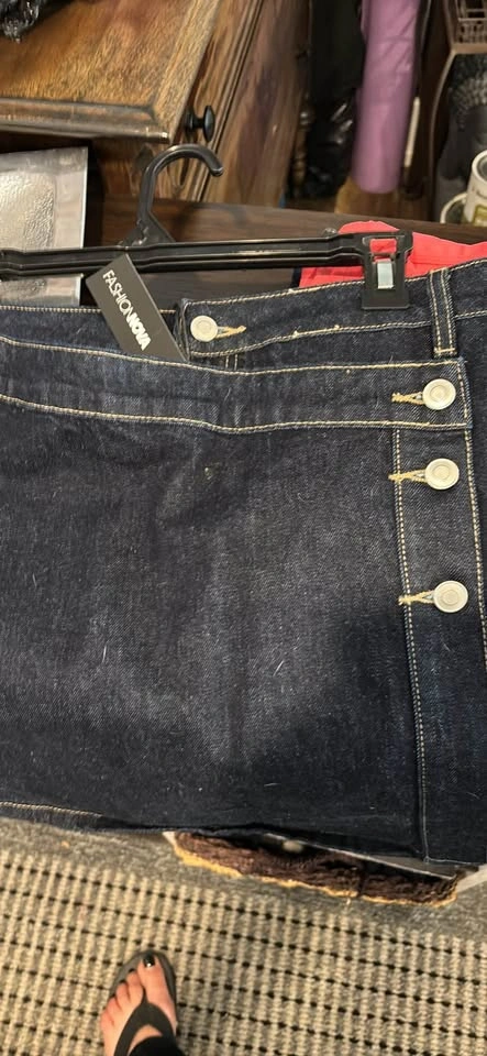 Jean skirt - photo 5