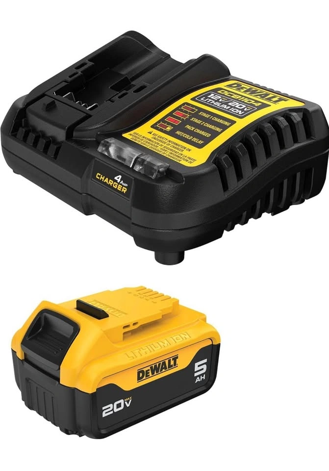 DEWALT DCB205C 20V MAX 5Ah Battery and Charger Kit - photo 2
