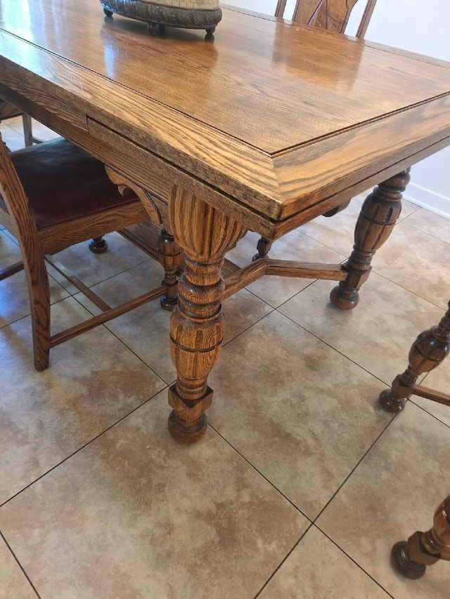 Dining table with chairs - photo 2