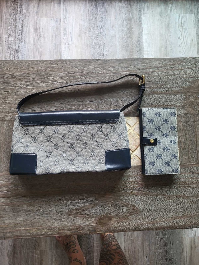 Brooks Brothers navy purse and wallet - photo 2