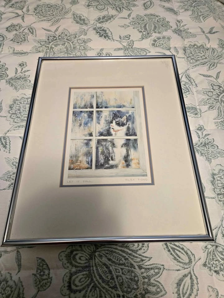 Alex Fong "Let It Fall" Framed Art Print