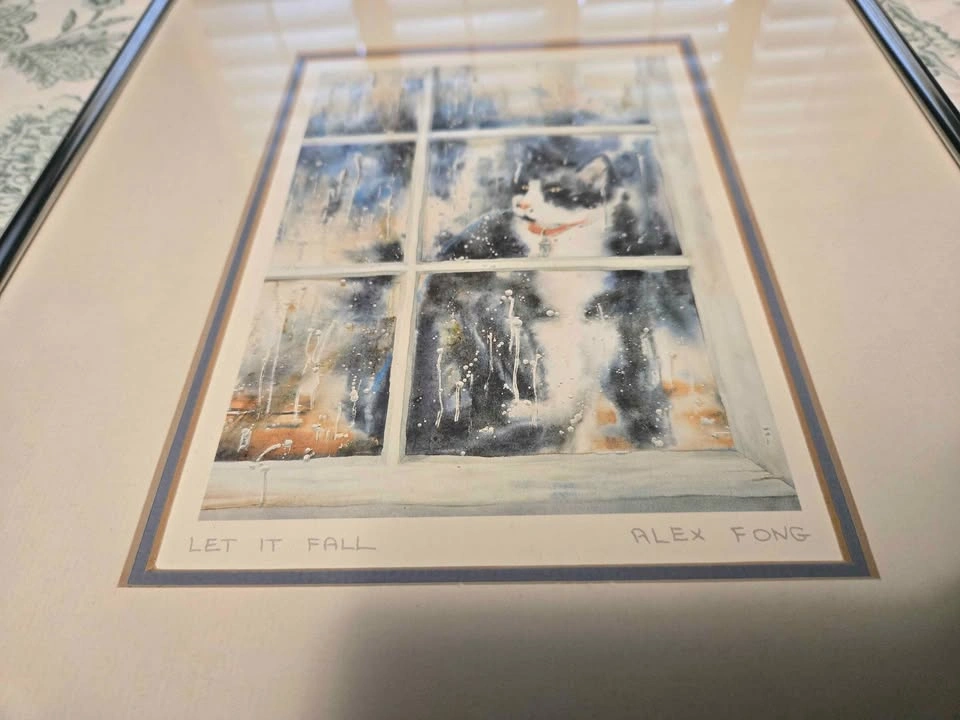 Alex Fong "Let It Fall" Framed Art Print - photo 2