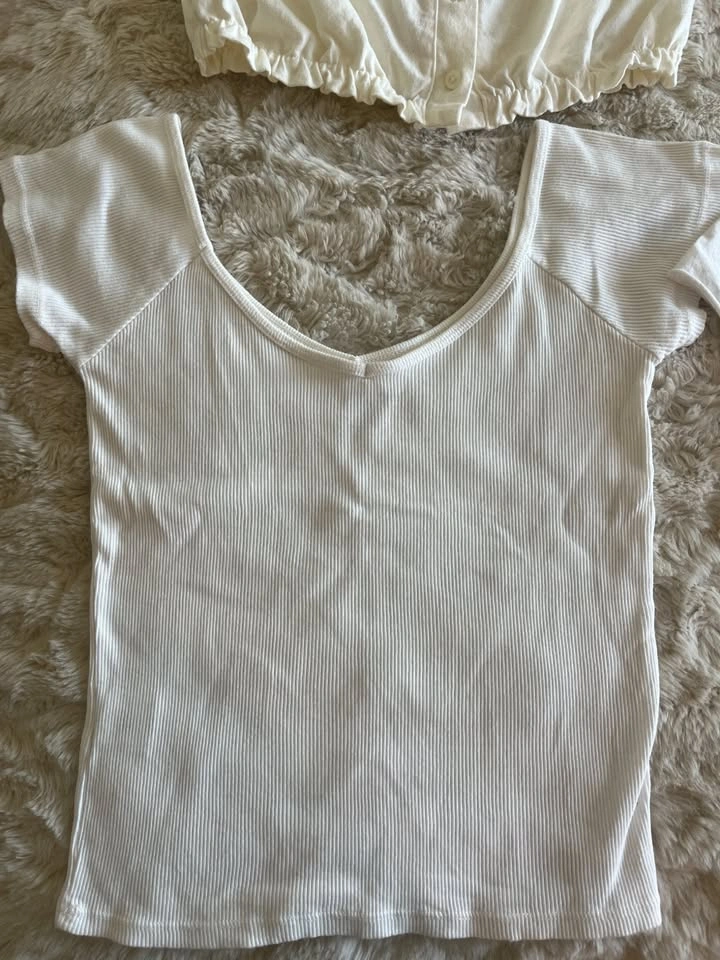 Brandy Melville White / Cream Tops Bundle - photo 2