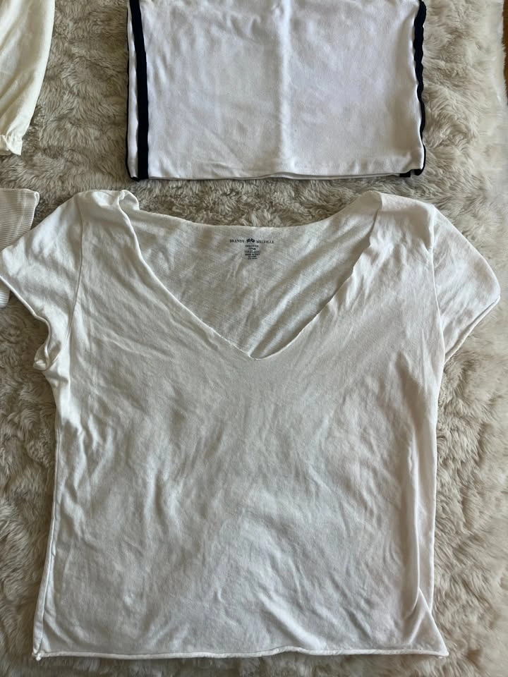 Brandy Melville White / Cream Tops Bundle - photo 3