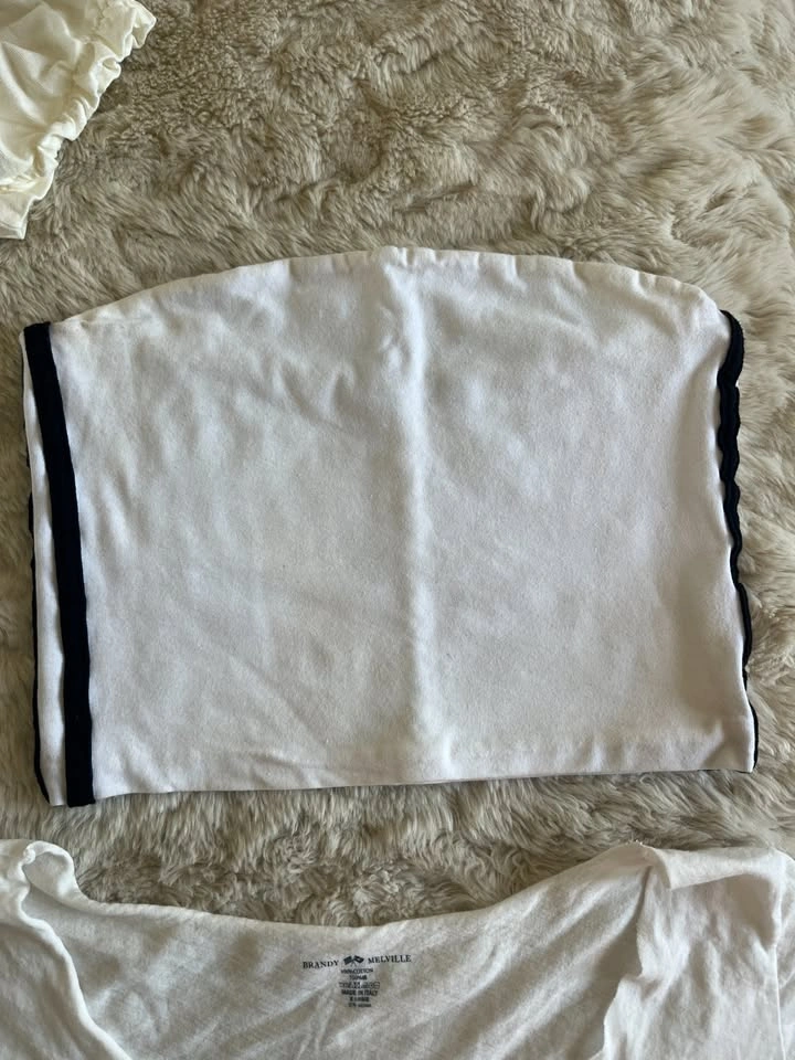 Brandy Melville White / Cream Tops Bundle - photo 4