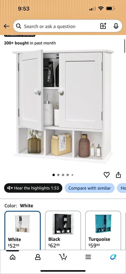 White Cabinet