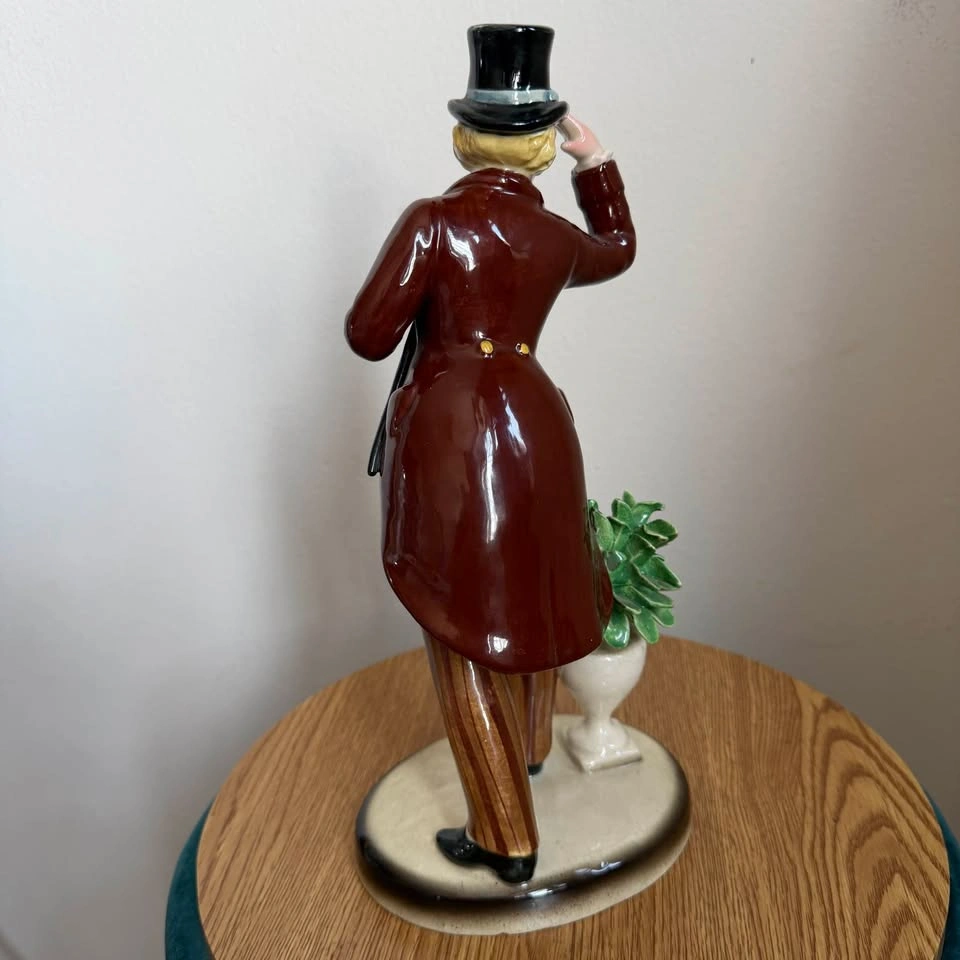 Gentleman / Dandy with Top Hat & Cane (Made in Italy) - photo 3