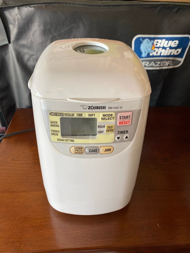 Zojirushi bread maker