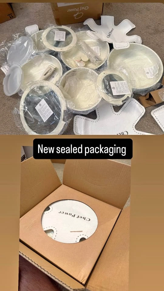 19 Piece Ceramic Nonstick Pots and Pans Set