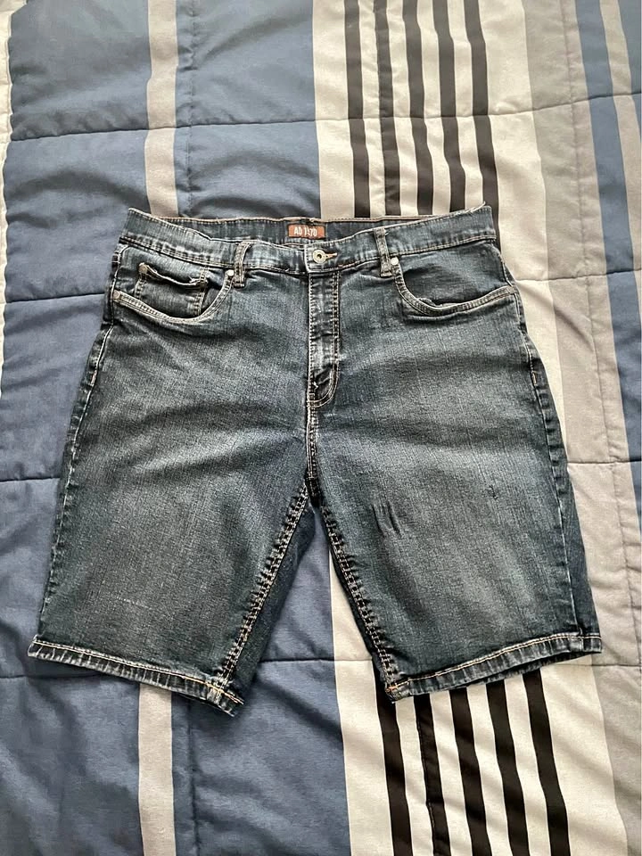 Dark Wash Jorts