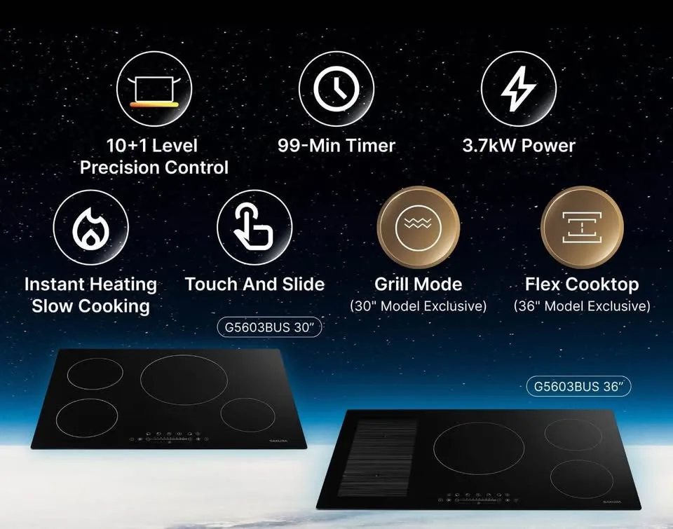 Sakura Induction Hob 🔥🔥🔥 image indicator(3)