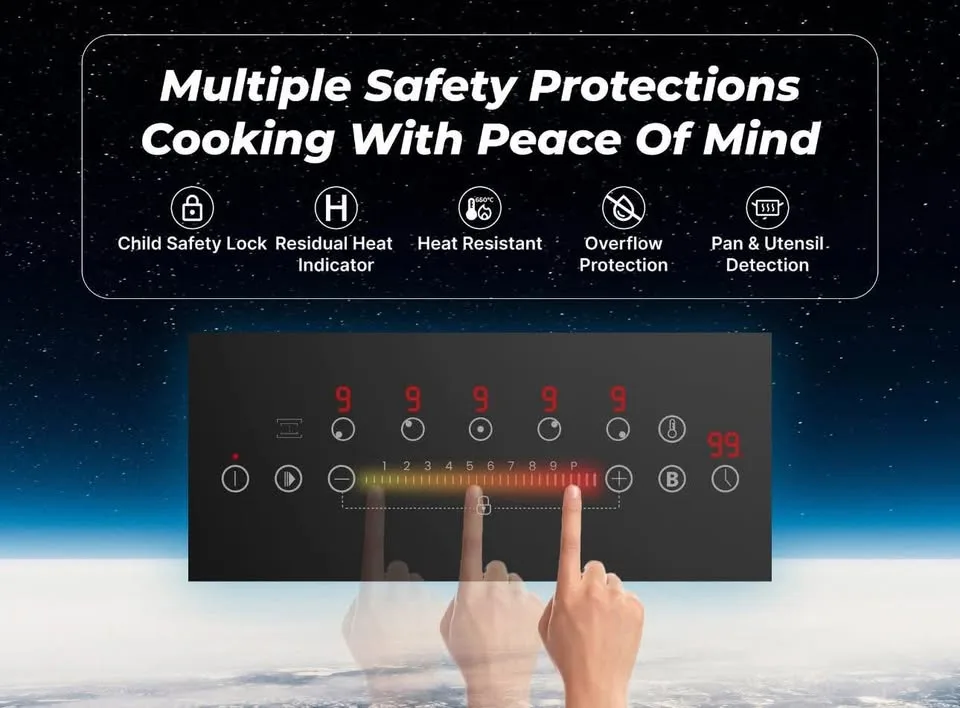 Sakura Induction Hob 🔥🔥🔥 image indicator(5)