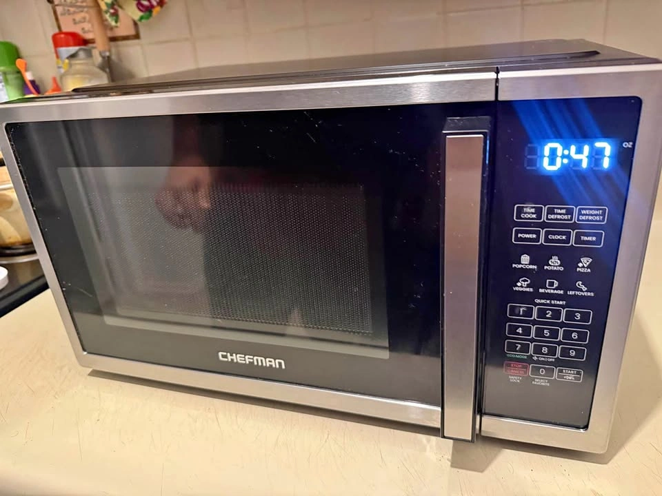 Countertop Microwave Oven 1.1 Cu. Ft. 1000W Stainless Steel