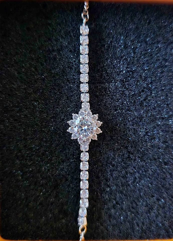 2 Carat Moissanite Bracelet