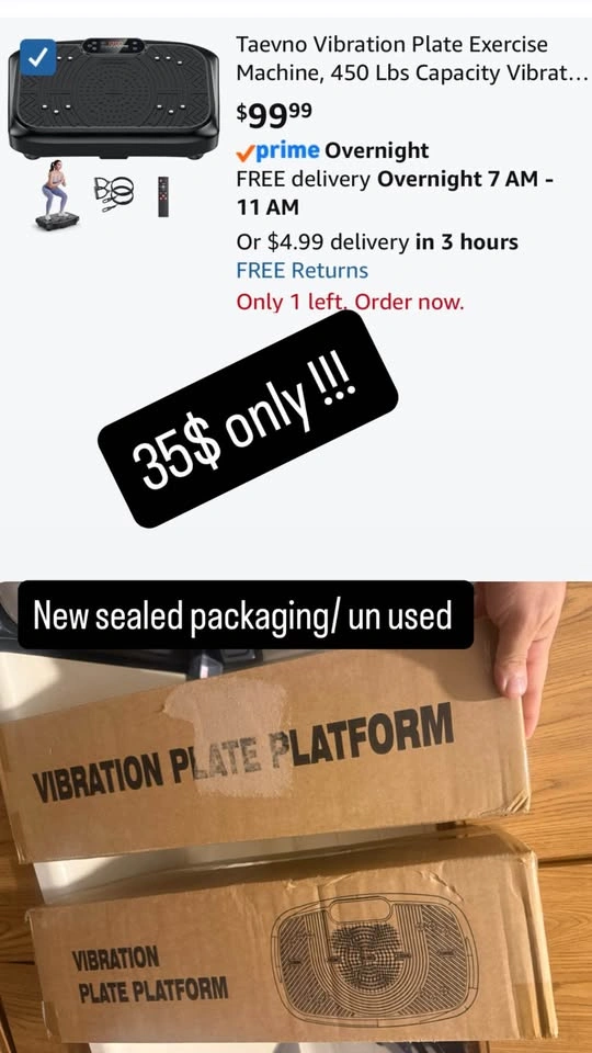 Vibration Plate Exercise Machine 330 Lbs Capacity - photo 2