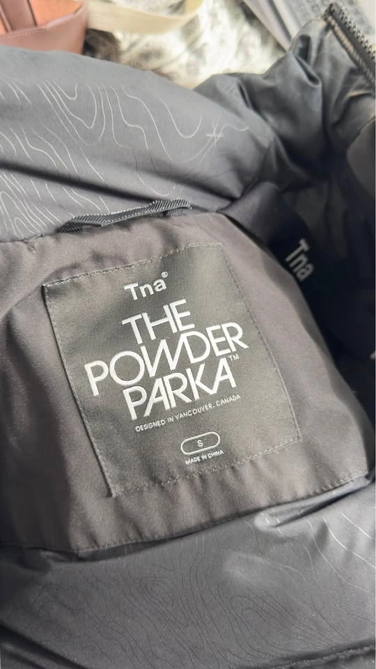 Aritzia TNA Powder Parka Size S - photo 2
