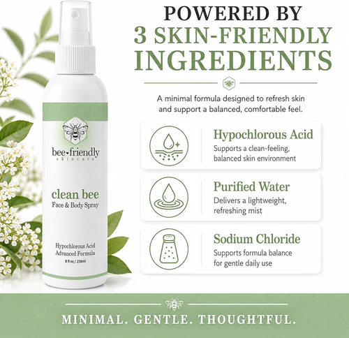 BeeFriendly® Hypochlorous Acid Face & Body Spray, 8 oz - photo 4