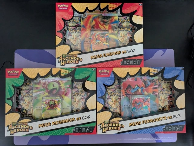 Pokemon Ascended Heroes ex Boxes