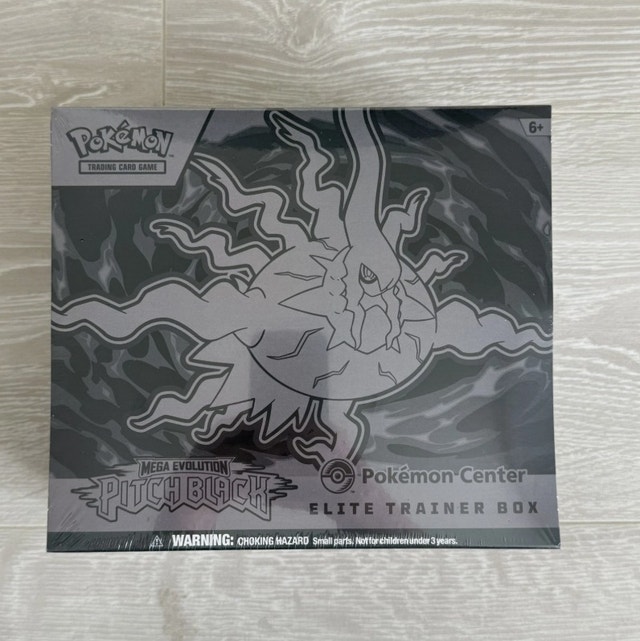 Pitch Black Pokemon Center Elite Trainer Box ETB