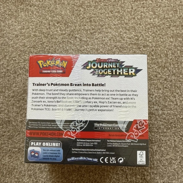 Pokemon Journey Together Booster Box 36 Packs Sealed - photo 5