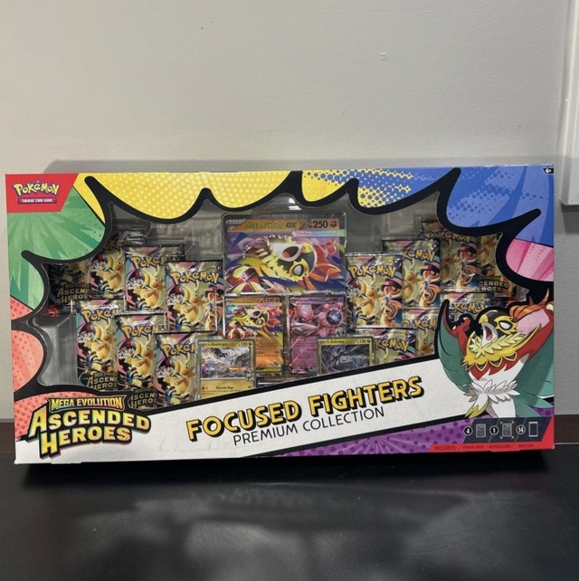 Pokemon Ascended Heroes Focused Fighters Premium Collection