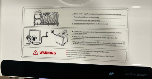 Countertop Dishwasher - photo 5
