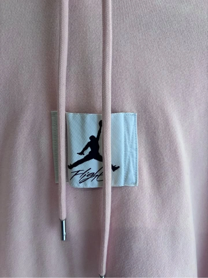 Jordan Flight Jumpman Pink Oversized Pullover Hoodie Men’s XL - photo 2