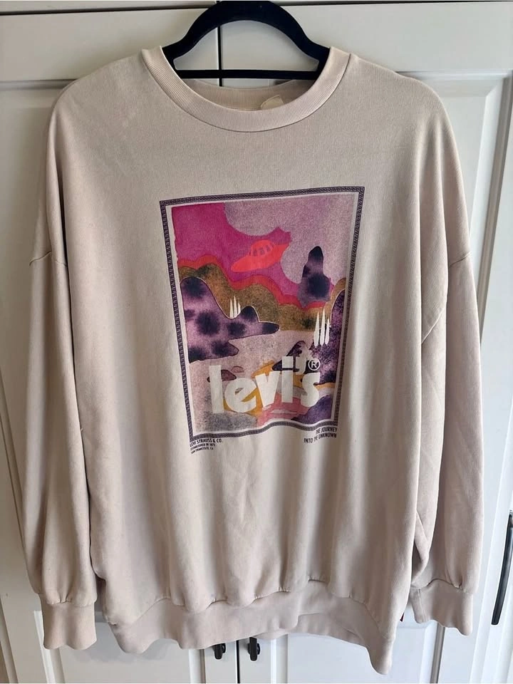 Levi’s Journey Into The Unknown Graphic Crewneck Sweatshirt XS