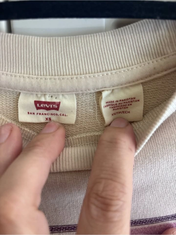 Levi’s Journey Into The Unknown Graphic Crewneck Sweatshirt XS - photo 3