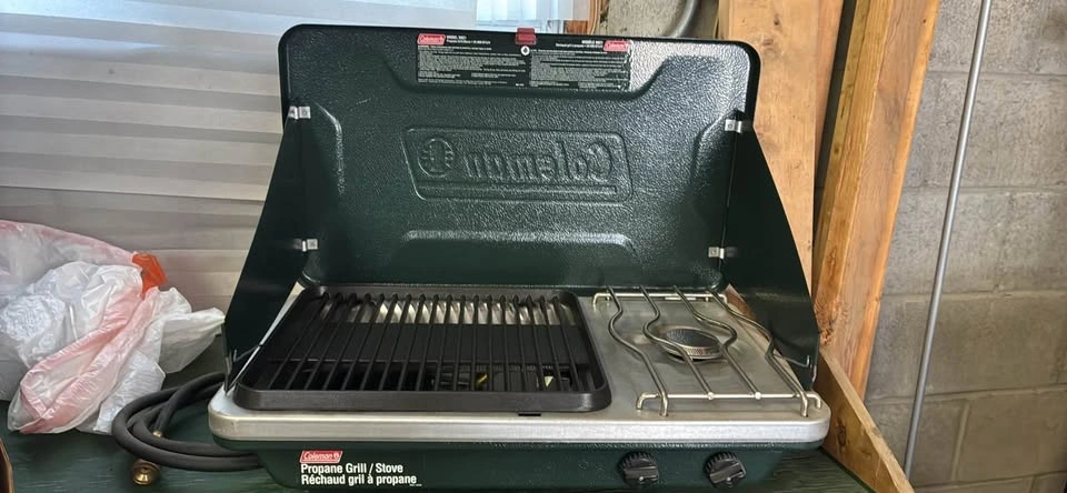 Brand New Coleman Propane Grill/Stove Combo – Never Used - photo 5